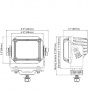 Arbetsbelysning HDV 2 LED 60W