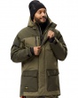 Snickers Vinterparkas 1801 Khakigr�n