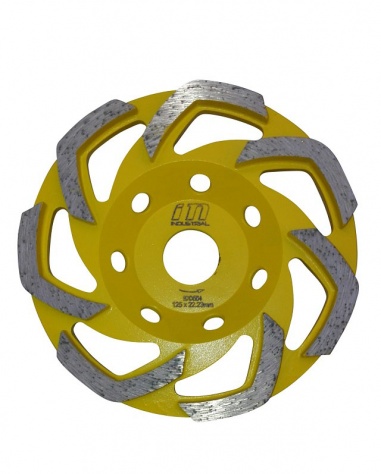 Diamantslipskål Boomerang Segmenterad 125mm