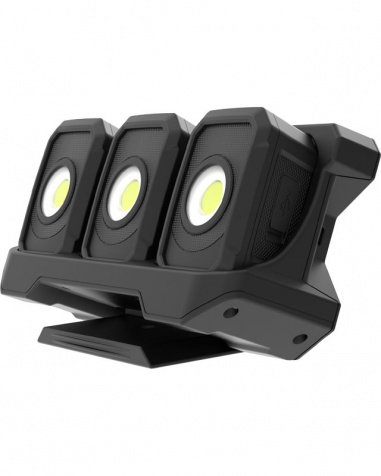 Verkstadslampa 3st samt Laddstation