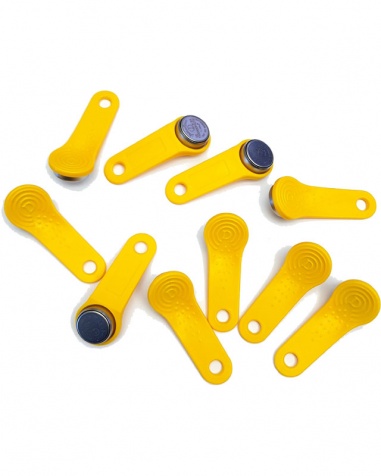 Anv�ndarnycklar gula CUBE MC50 