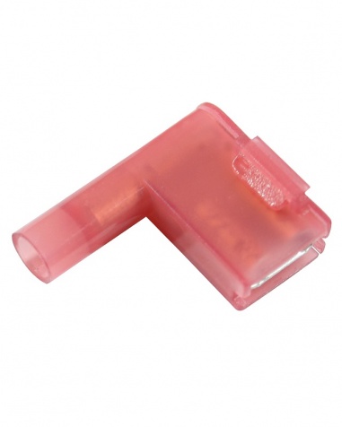 Flaggkabelsko Isolerad R�d 6.3x0.8mm