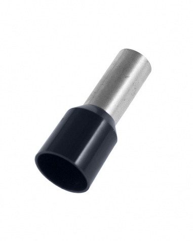 Ändhylsa Isolerad Svart 1.50mm² 8mm