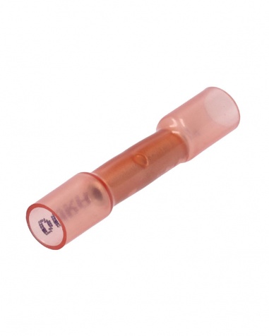 Krympskarvhylsa med lim R�d 100st Duraseal