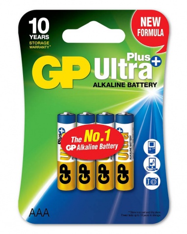 GP Batteri Ultra Plus LR03/AAA 1,5V