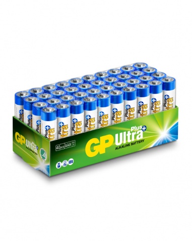 Batteri LR03/AAA Ultra Plus 40/Förp.