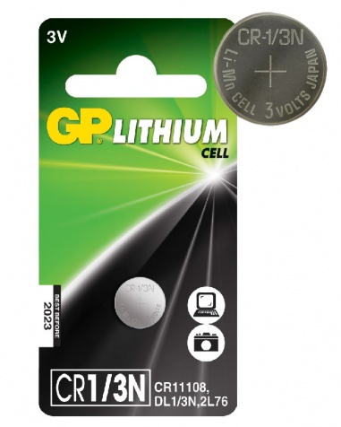 Knappcellsbatteri Lithium GP CR1/3N