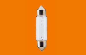 Glödlampa 10W 24V spol. 40mm