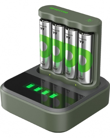 GP ReCyko Batteriladdare USB