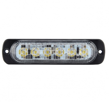 Blixtljus BaseX 6xLED Gult