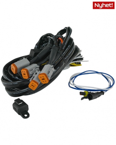 Extraljuskablage OZZ f�r 1-4 lampor 4-polig DT 12V
