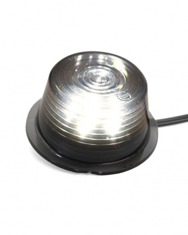 Gylle Positionsljus Black-Line Cirkel Varmvit