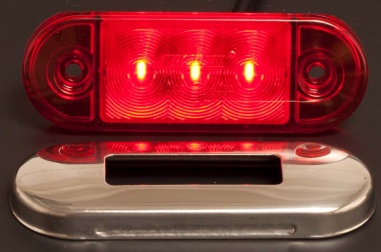 Positionslykta LED R�d 12/24V