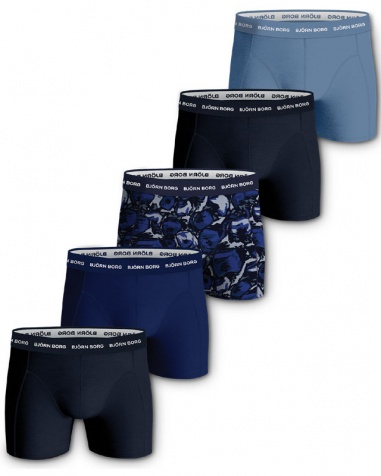 Boxerkalsonger Bj�rn Borg 5-Pack F�rgmix