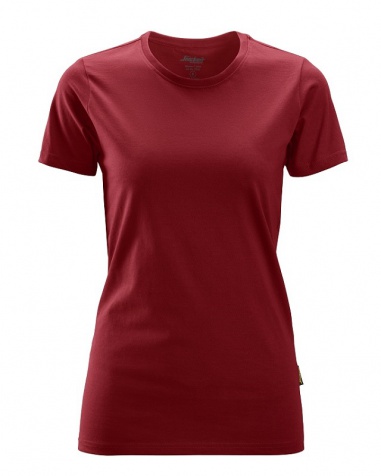 Snickers T-Shirt Dam 2516 röd