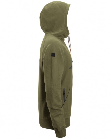 Snickers Logo Hoodie 2894 Khakigrön