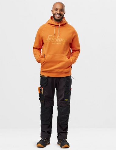 Snickers Logo Hoodie 2894 Orange