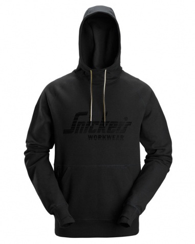 Snickers Logo Hoodie 2894 Svart