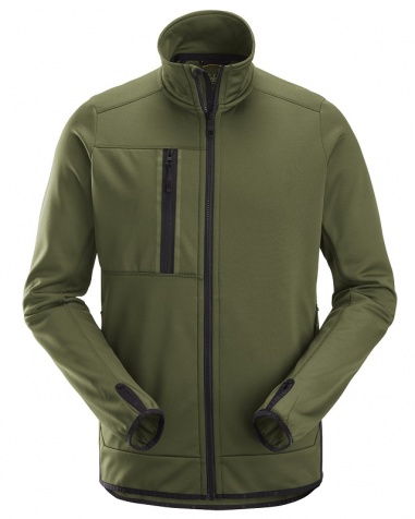 Snickers Fleecejacka 8059 Khakigr�n