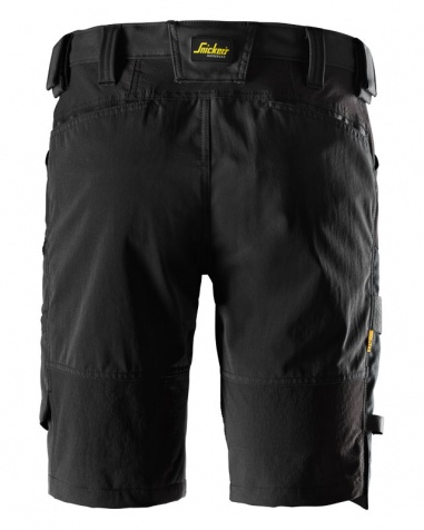 Snickers Shorts 6119 Stretch Svart