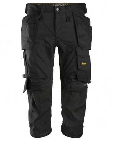 Snickers Piratbyxa 6142 Stretch Svart