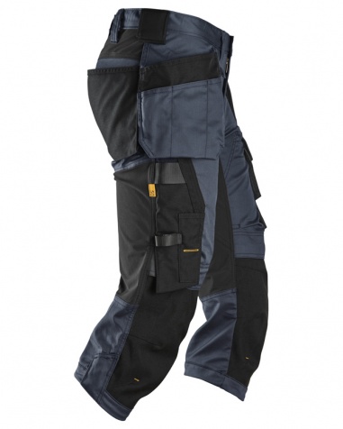 Snickers Piratbyxa 6142 Stretch Marin/Svart