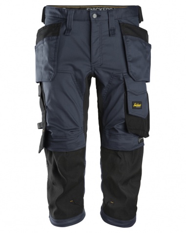 Snickers Piratbyxa 6142 Stretch Marin/Svart