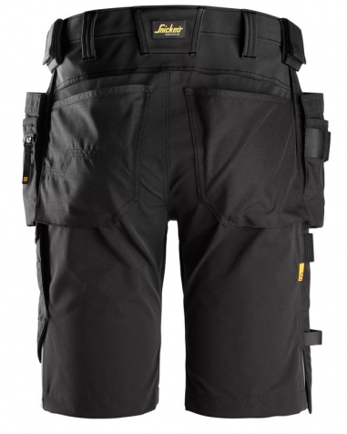 Snickers Stretch Hantverksshorts 6175 Svart
