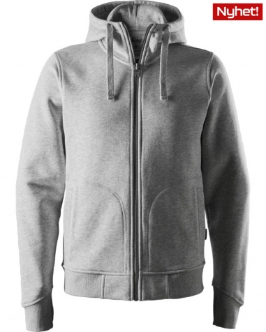 Snickers Hoodie 2046 Gråmelerad