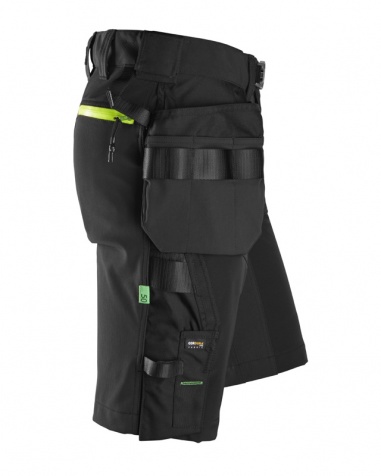 Snickers Softshellshorts Flexiwork Stretch 6140 Svart