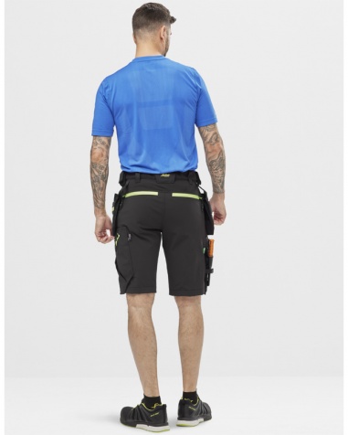 Snickers Softshellshorts Flexiwork Stretch 6140 Svart