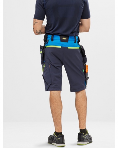 Snickers Softshellshorts Flexiwork Stretch 6140 Bl�