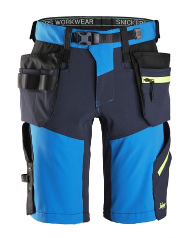 Snickers Softshellshorts Flexiwork Stretch 6140 Blå