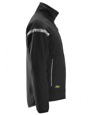 Snickers Fleece Jacka 8004 Svart