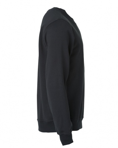CLIQUE Collegetröja Basic Roundneck Svart