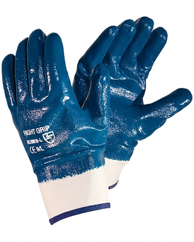 Nitrilhandske Doppad Bl�