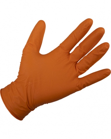Eng�ngshandske Nitril DiamondGrip Puderfri