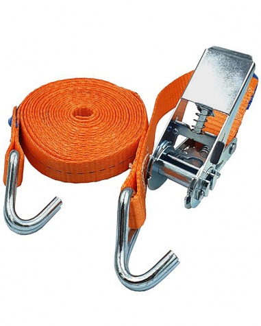Spännband krok/krok 2 ton/5m 2-pack
