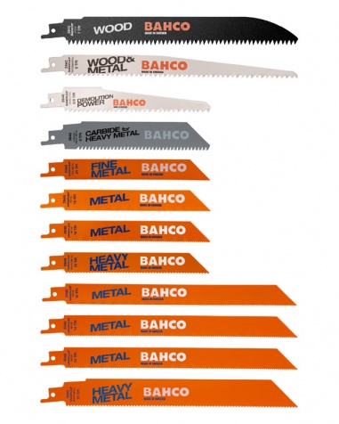 Bahco Tigersågblad 3940-METAL-SET-12P