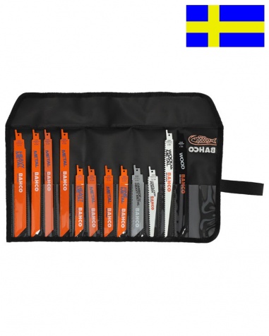 Bahco Tigersågblad 3940-METAL-SET-12P