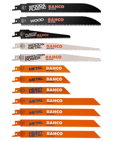 Bahco Tigers�gblad 3940-MIX-SET-12P