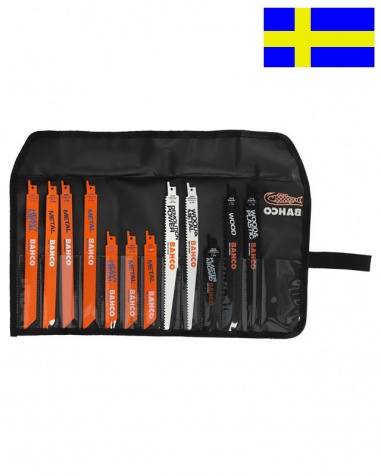 Bahco Tigers�gblad 3940-MIX-SET-12P