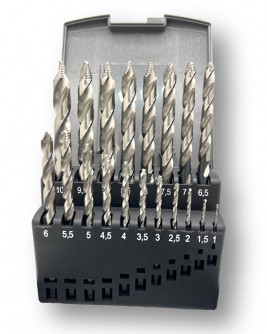 Spiralborrsats 1-10mm