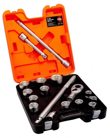 Bahco Hylsnyckelsats SLX17 