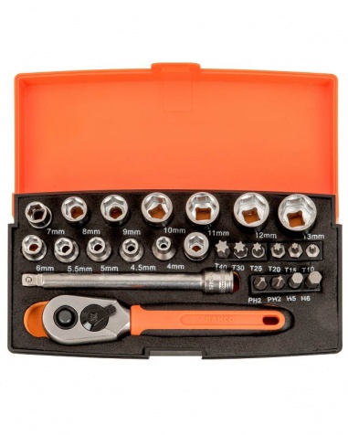 Bahco Hylsnyckelsats SL25