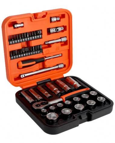 Hylsnyckelsats Bahco S51MC3H 3/8