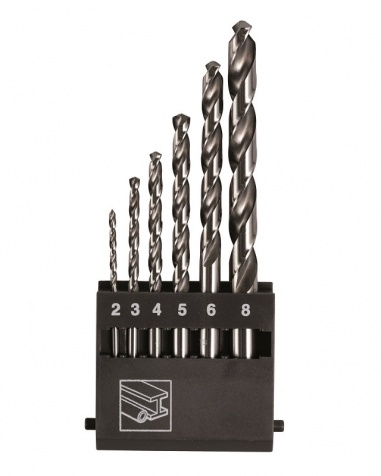 Bahco sats Snabbstålsborr HSS-G 4513-SET-6