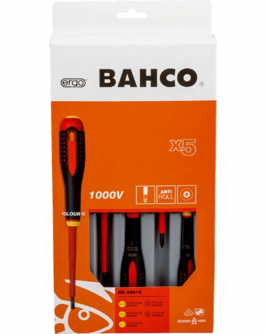 Bahco Skruvmejselsats 1000V. BE-9881S