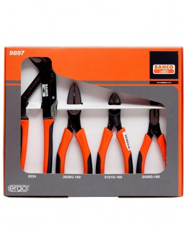 Bahco T�ngsats  9897 4 delar