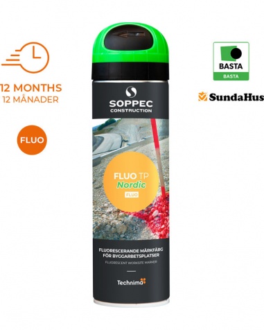 Märkfärg Soppec Fluo TP Grön 500ml